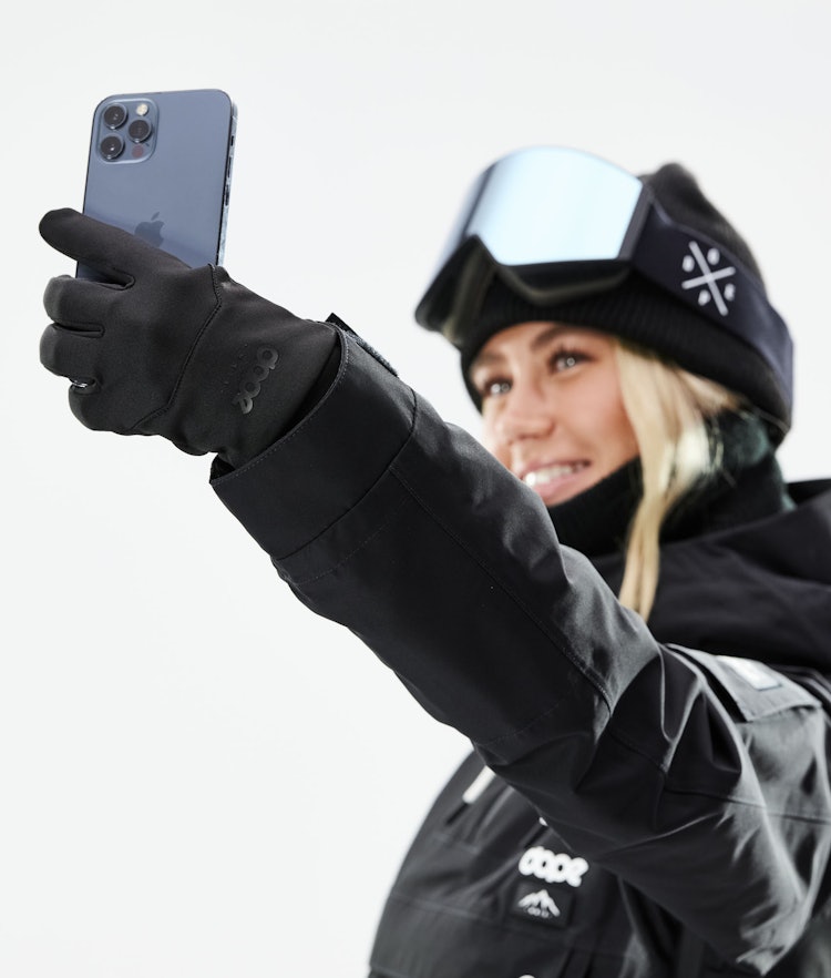 Power 2021 Ski Gloves Black, Image 4 of 4