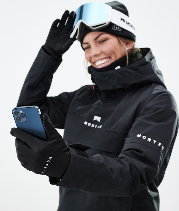 Utility 2021 Ski Gloves Black/White, Image 4 of 4