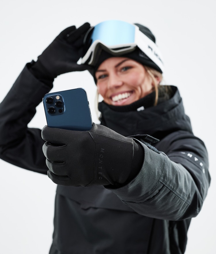 Utility 2021 Ski Gloves Black, Image 4 of 4