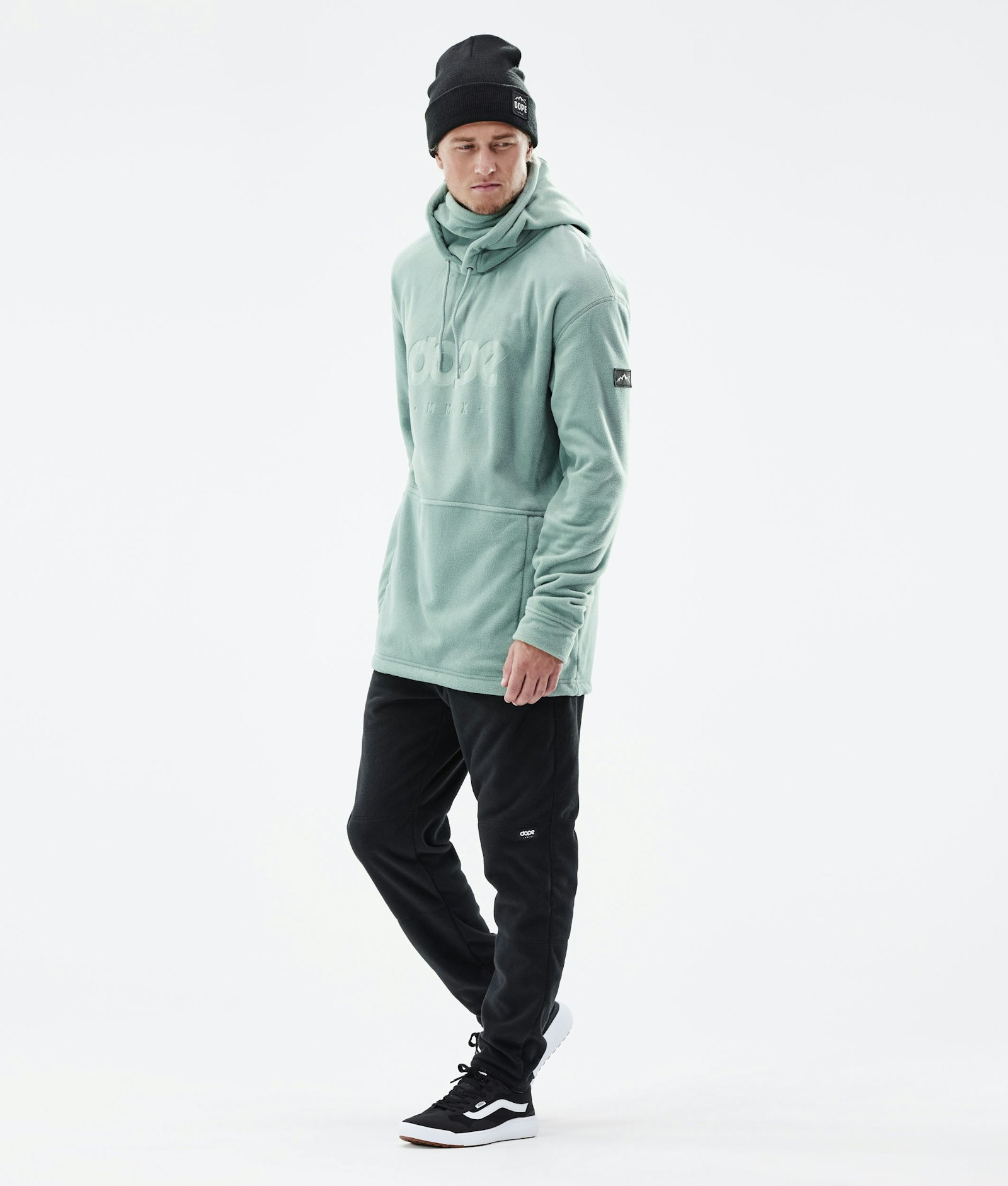 Cozy II 2021 Fleece-hoodie Herre Faded Green