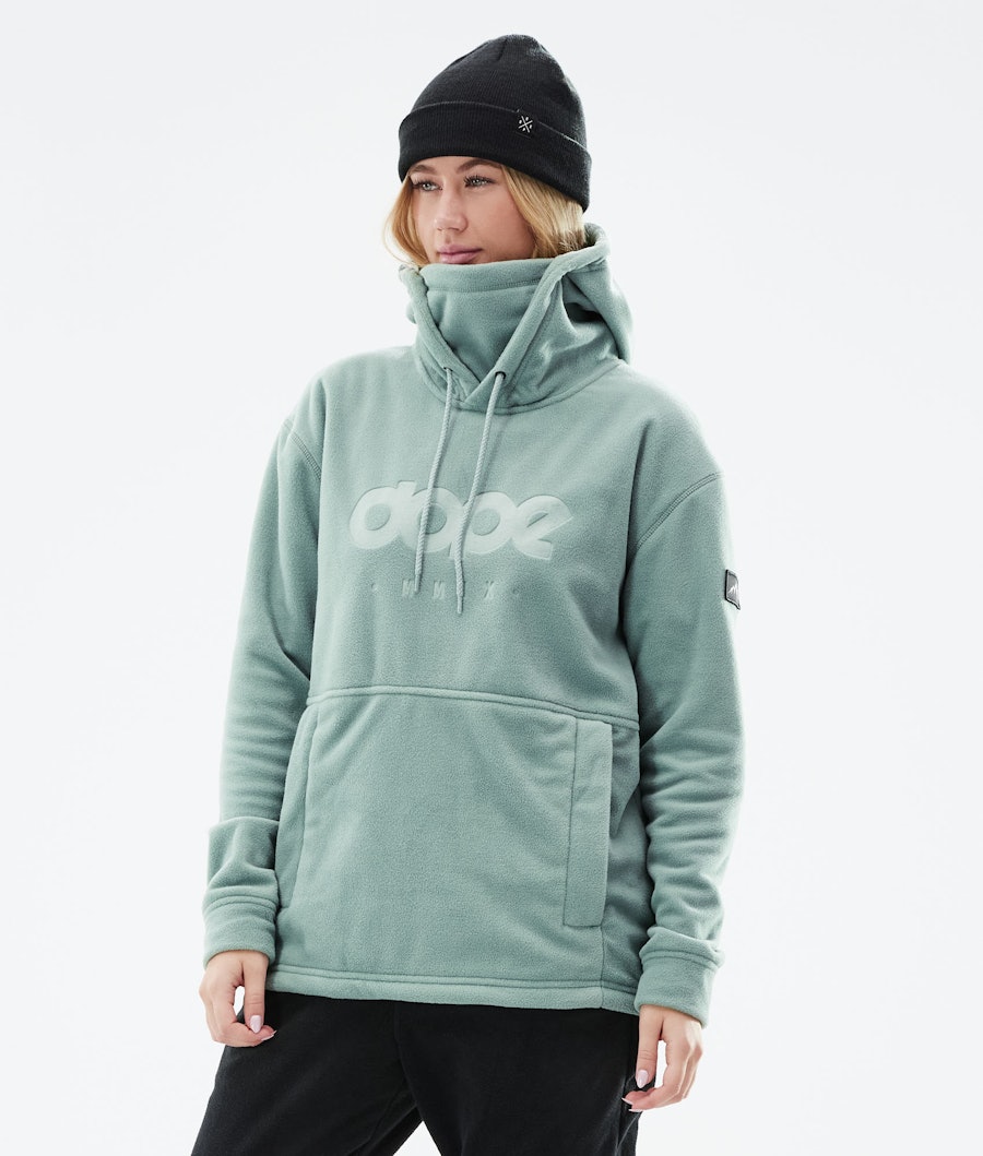 Cozy II W 2021 Pull Polaire Femme Faded Green
