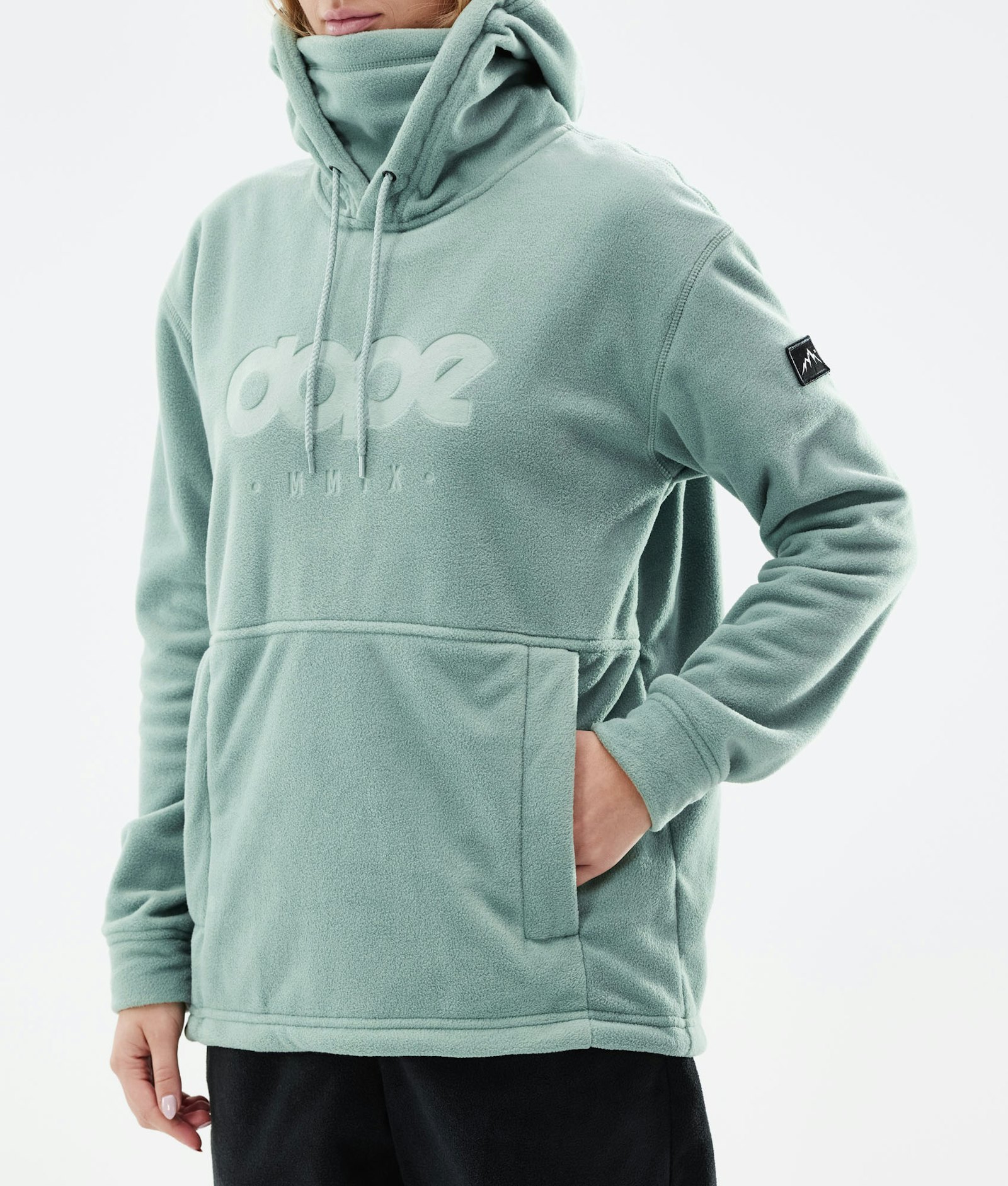 Dope Cozy II W 2021 Pull Polaire Femme Faded Green