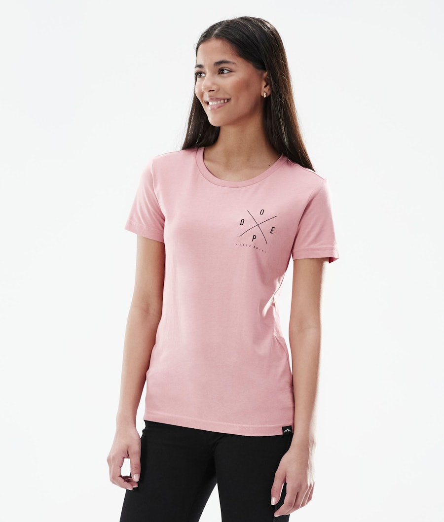 Copain 2X-UP Small T-shirt Kobiety Softpink