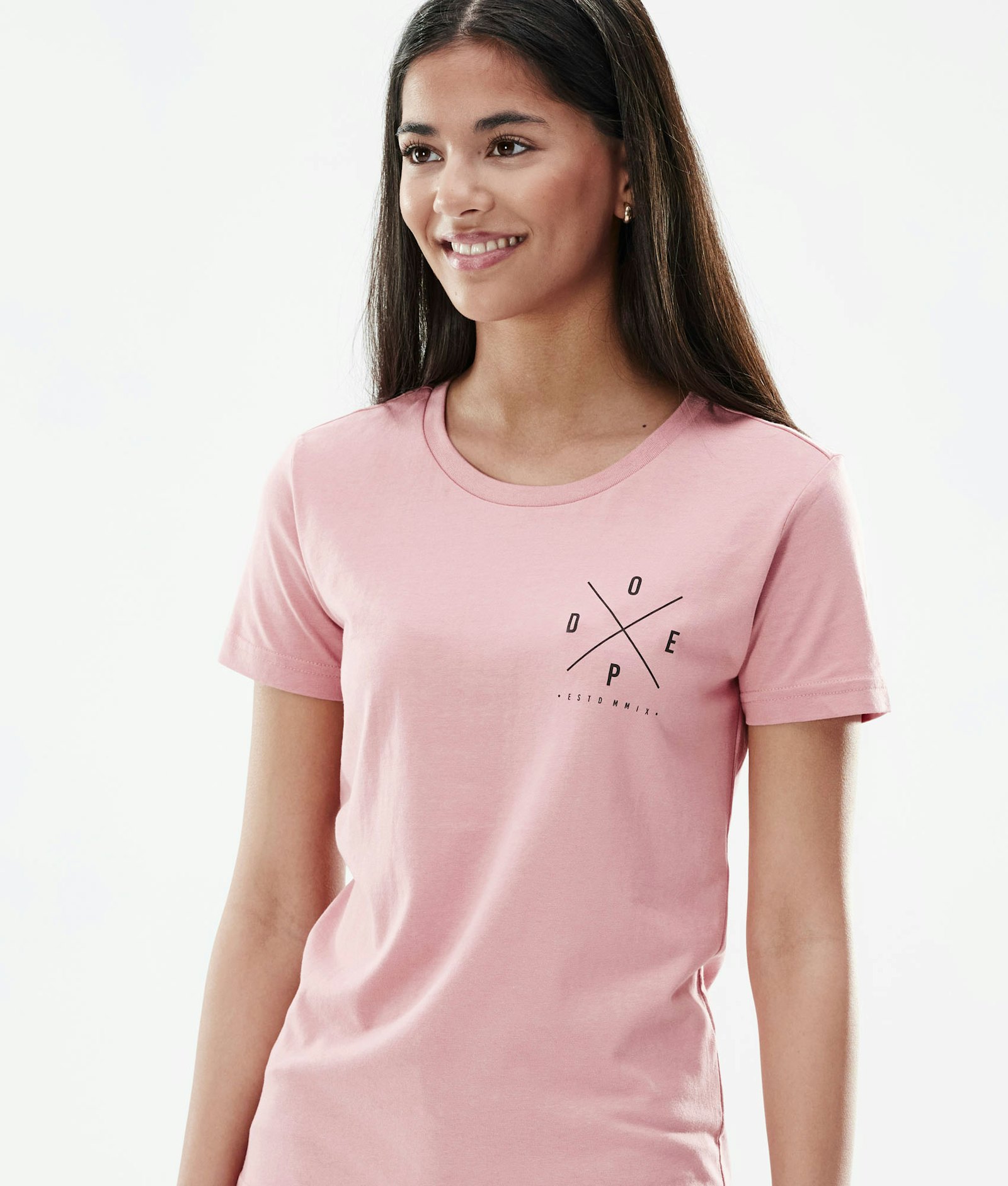 Dope Copain 2X-UP Small T-paita Naiset Softpink