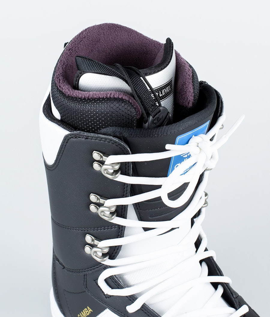 Adidas Snowboarding Samba Adv Men's Snowboard Boots Core Black/Footwear White/Gold Met
