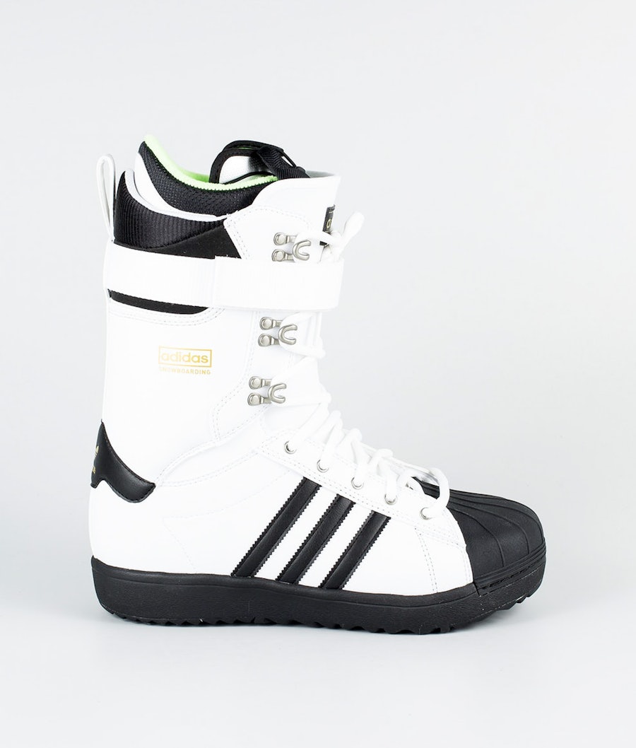 Adidas Snowboarding Superstar Adv Snowboardboots Footwear White/Core Black/Gold Met