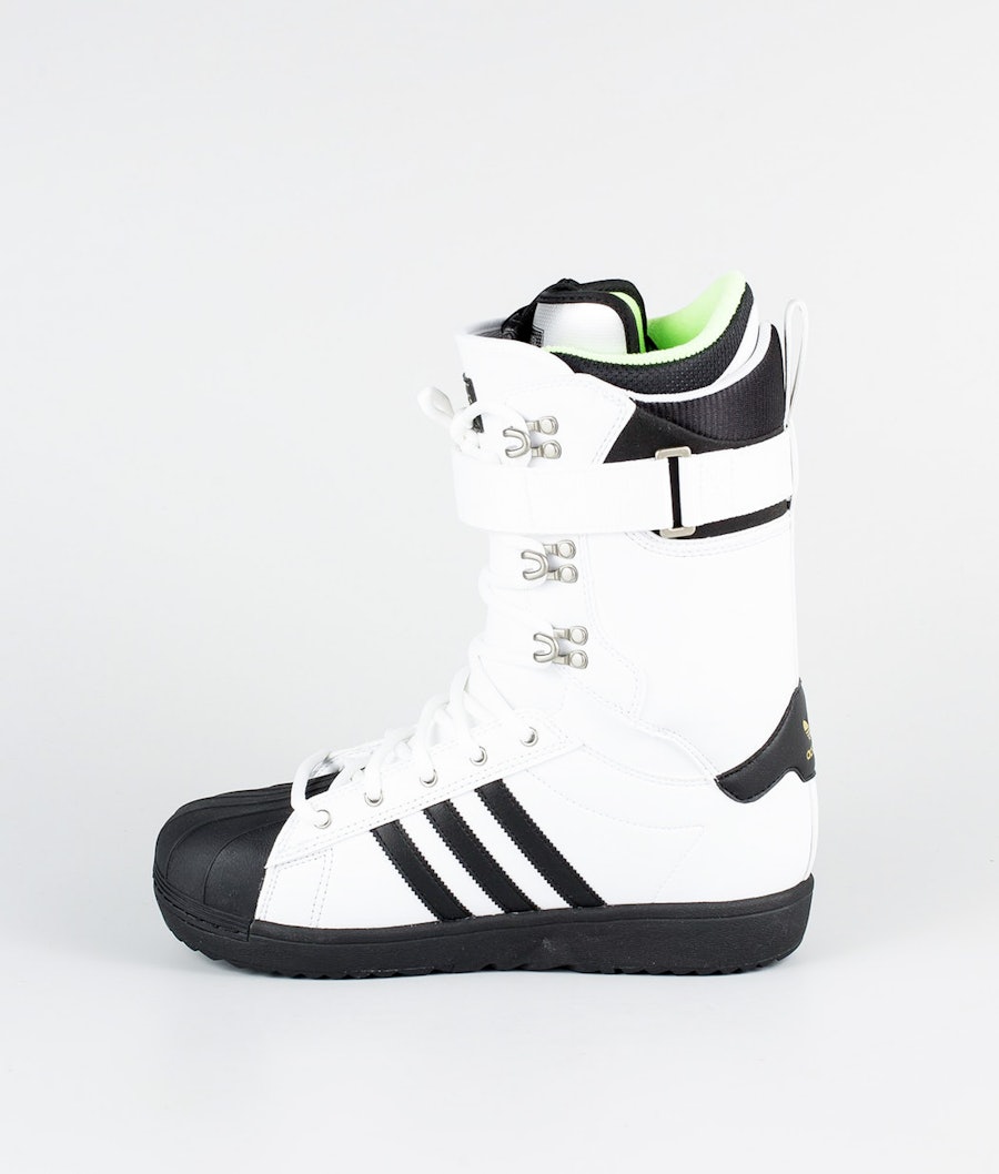 Adidas Snowboarding Superstar Adv Men's Snowboard Boots Footwear White/Core Black/Gold Met