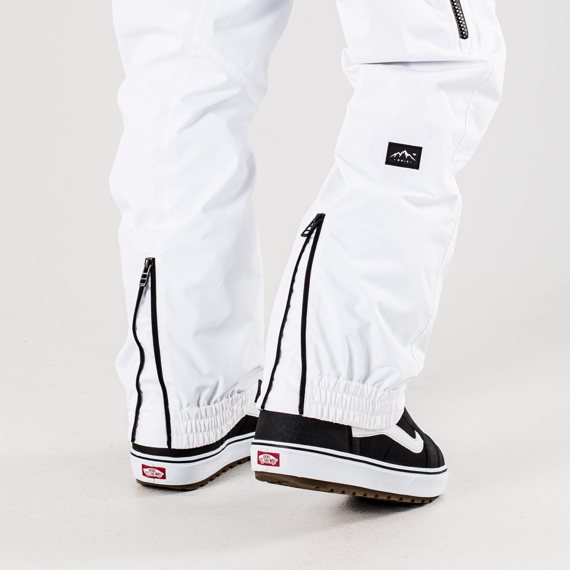 mens snowboard pants white