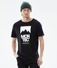 Montec Classic T-shirt Homme Black