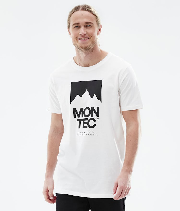 Montec Classic T-shirt Homme White - Blanc