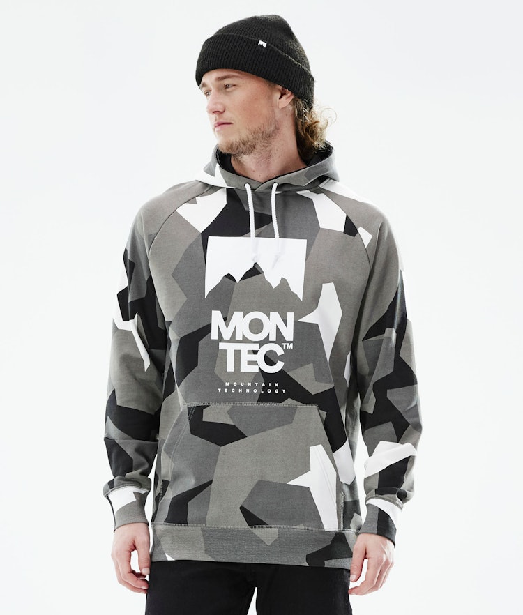 Montec Classic Bluzy z Kapturem Mężczyźni Snow Camo, Zdjęcie 1 z 5