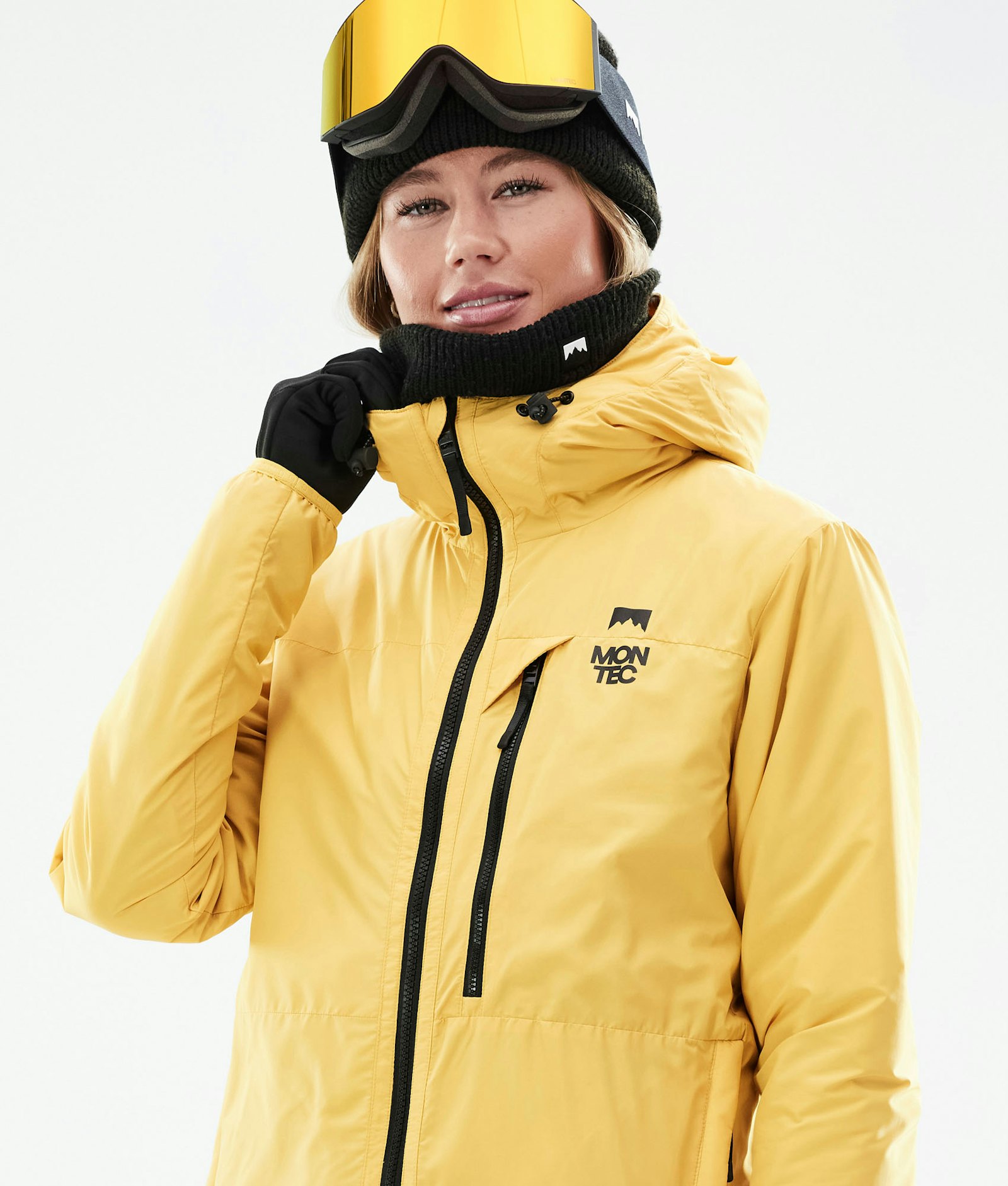 Toasty W 2020 Chaqueta Capa Intermedia de Esquí Mujer Yellow
