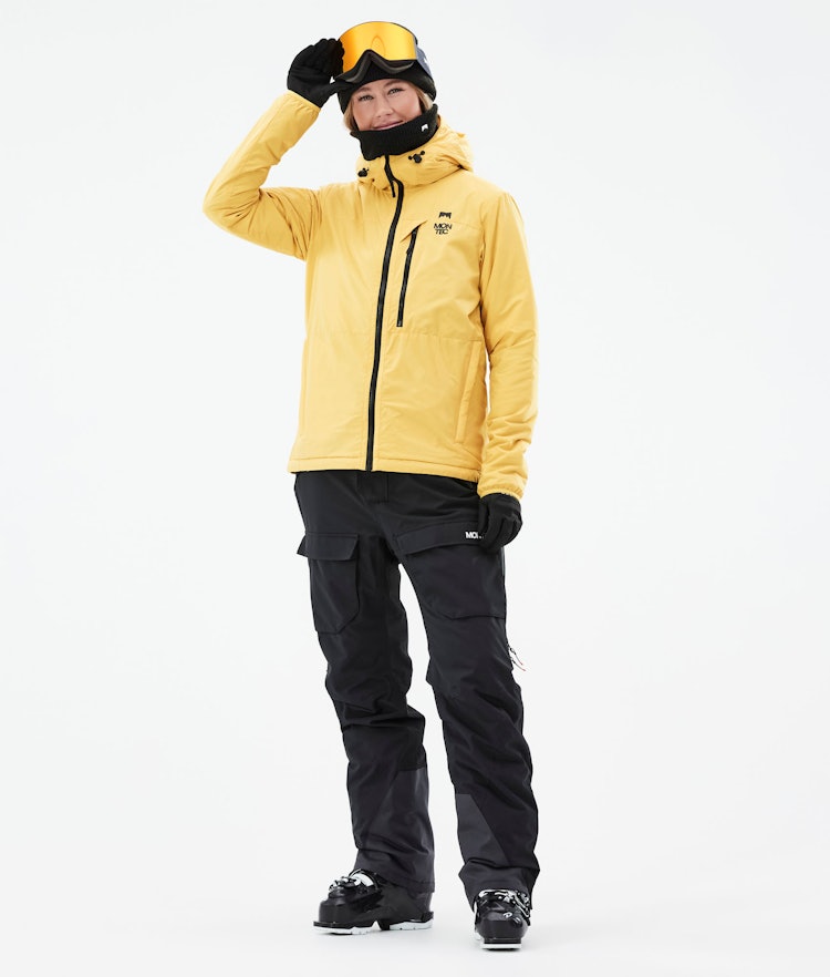 Toasty W 2020 Veste de Ski - Couche intermédiaire Femme Yellow, Image 5 sur 11