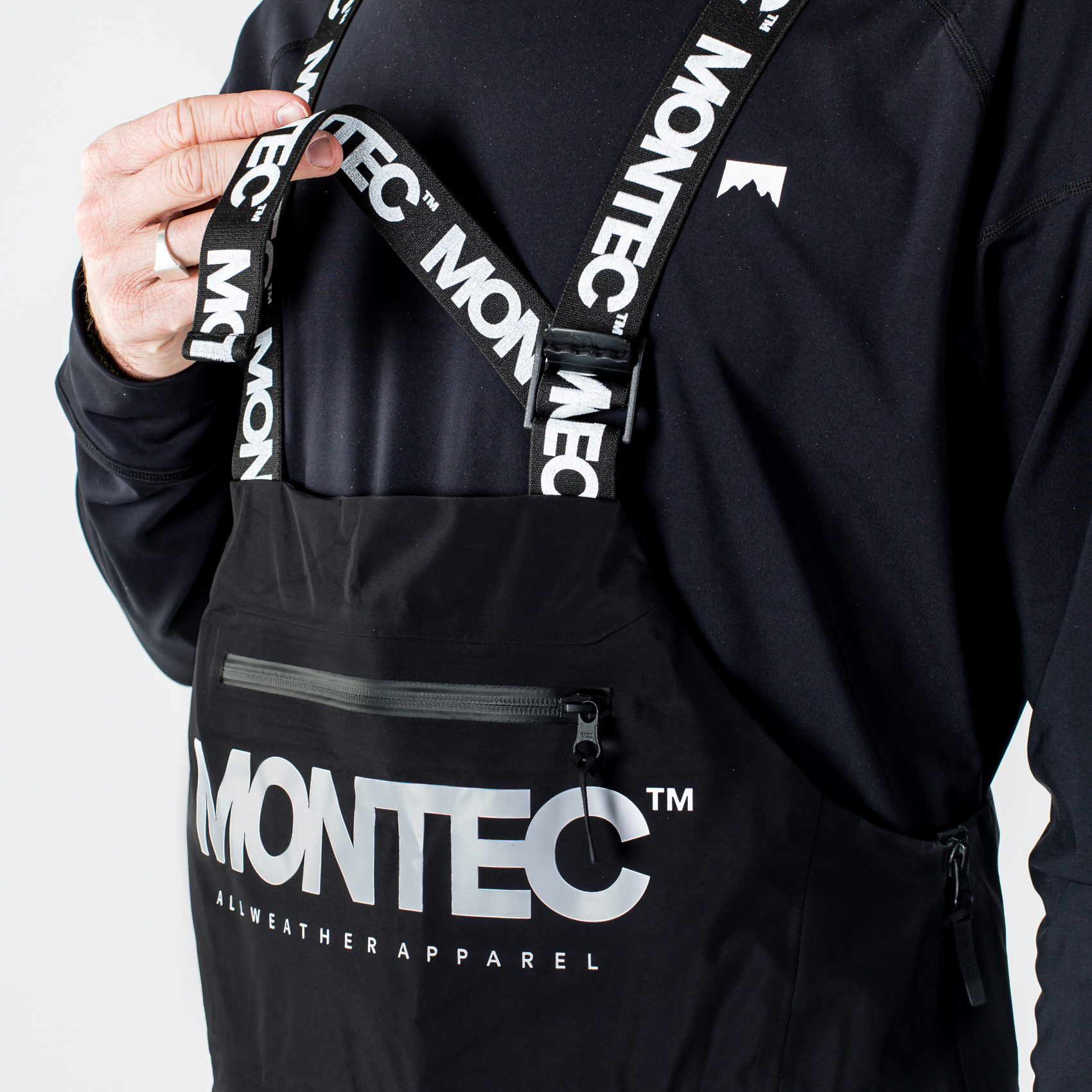 Montec Fenix 3L Snowboard Pants Men Black | Montecwear.com