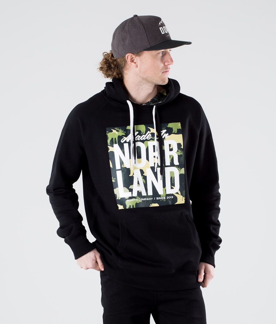 SQRTN Made in Hoodie Animal Camo