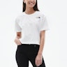The North Face Cropped Simple Dome T-shirt Tnf White