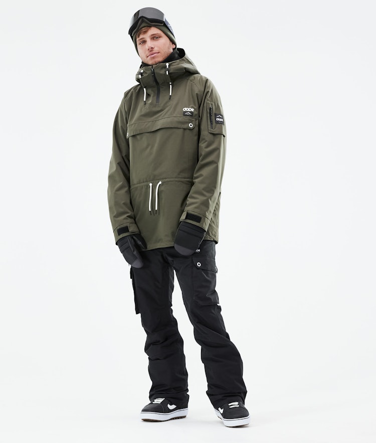 Annok 2021 Snowboard jas Heren Olive Green