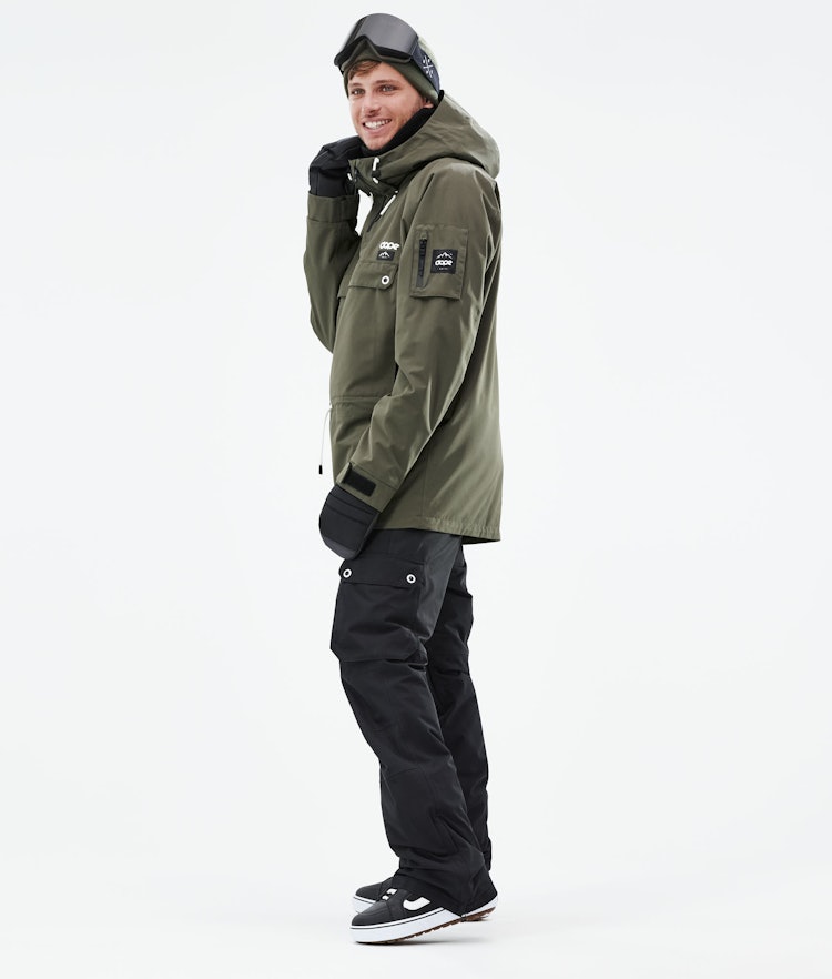 Annok 2021 Snowboard jas Heren Olive Green
