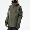 Dope Annok 2021 Snowboard Jacket Olive Green/Black