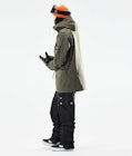 Dope Annok 2021 Snowboard Jacket Men Olive Green/Black