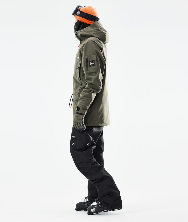 Annok 2021 Ski Jacket Men Olive Green/Black, Image 5 of 10