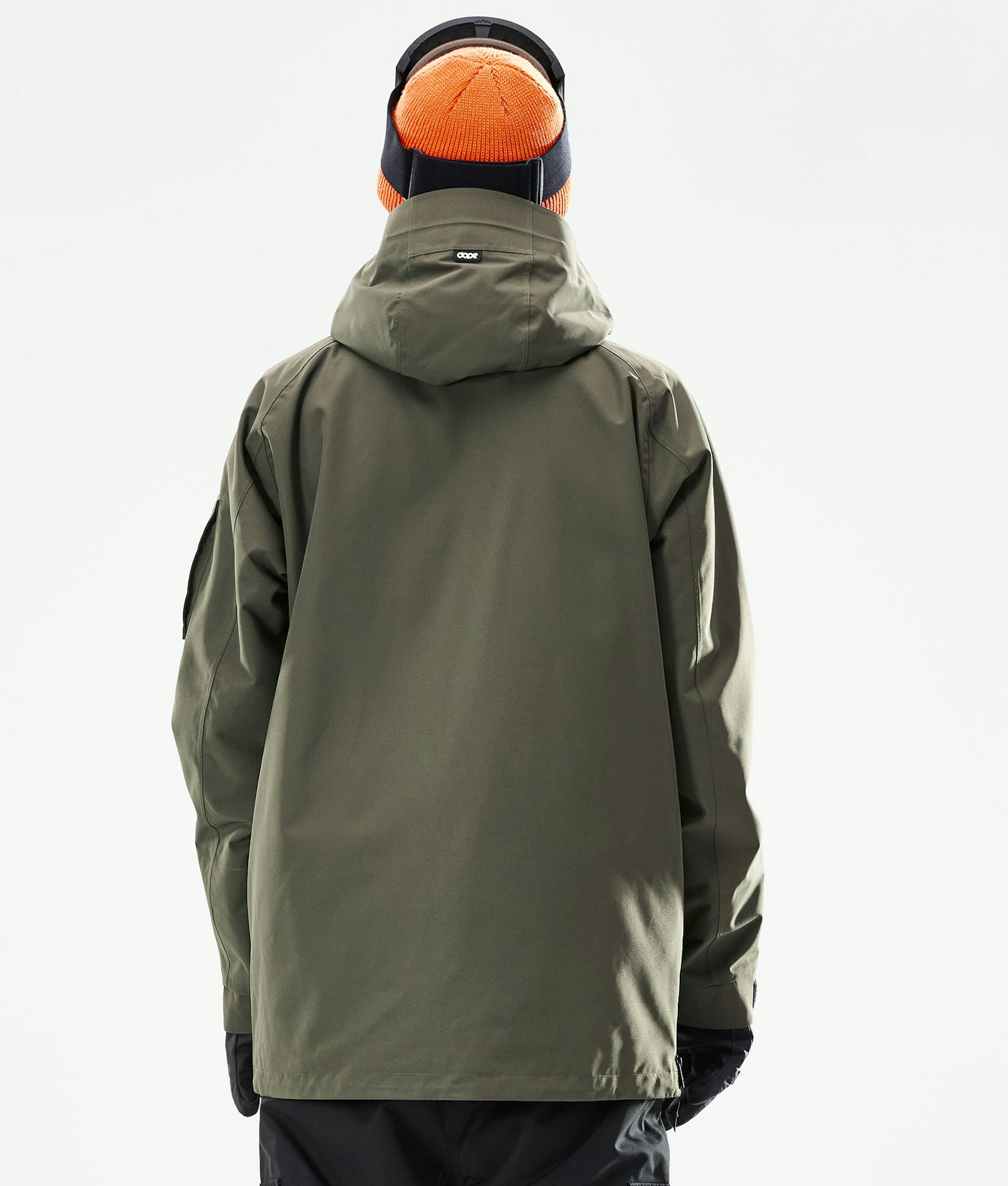 Dope Annok 2021 Snowboard Jacket Men Olive Green/Black