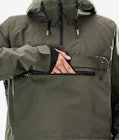 Annok 2021 Snowboard Jacket Men Olive Green/Black, Image 10 of 10