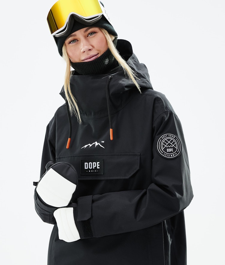 Dope Blizzard W 2021 Ski jas Dames Black, Afbeelding 2 van 10