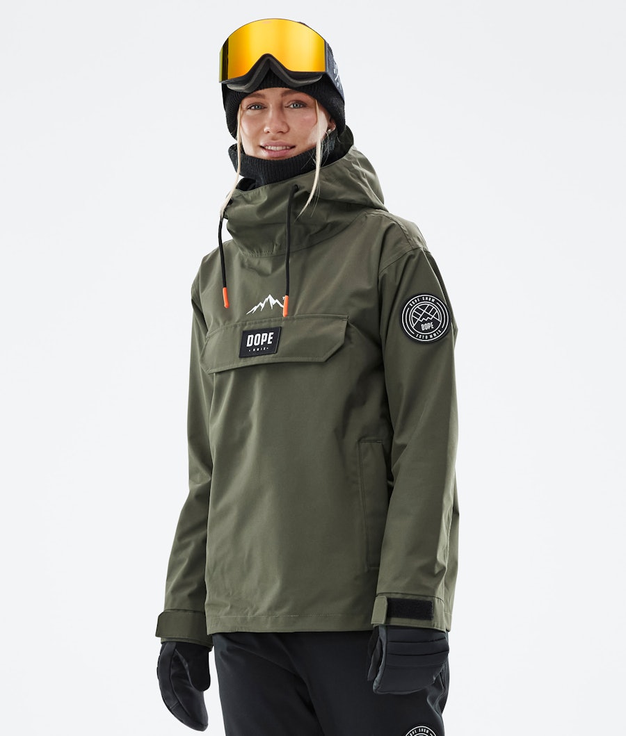 Blizzard W 2021 Snowboard Jacket Women Olive Green