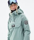 Dope Blizzard W 2021 Snowboard Jacket Women Faded Green