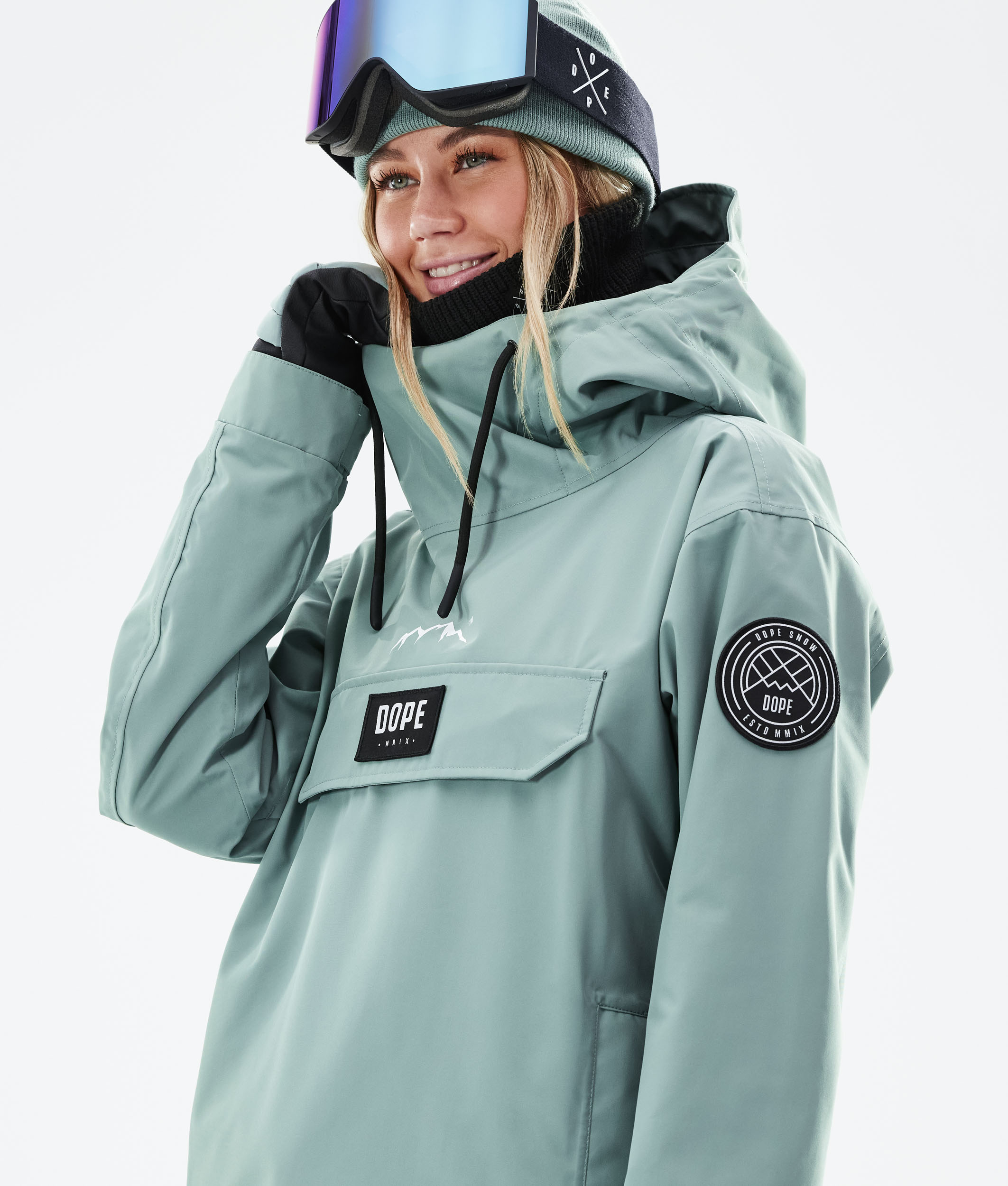 ski jacket green