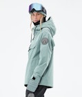 Dope Blizzard W 2021 Ski Jacket Women Faded Green