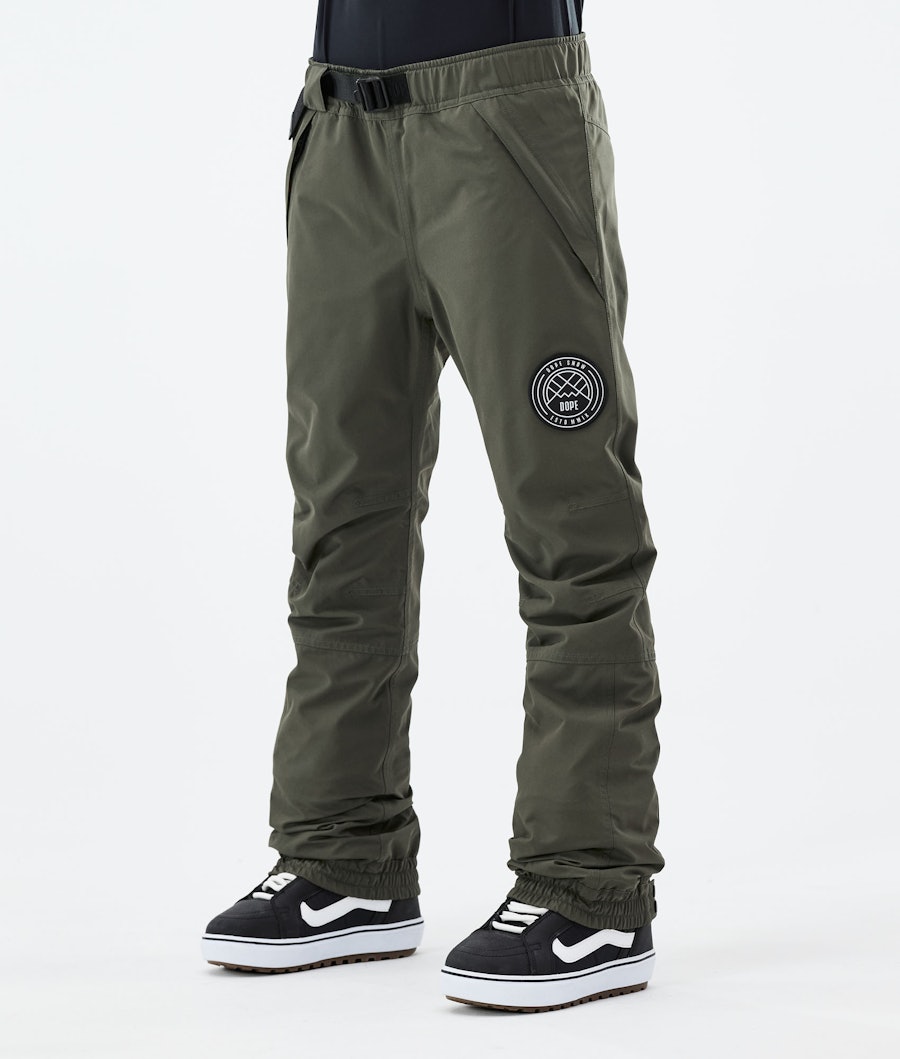 Dope Blizzard W Snowboard Pants Olive Green