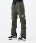 Dope Blizzard W 2021 Pantalones Snowboard Mujer Olive Green
