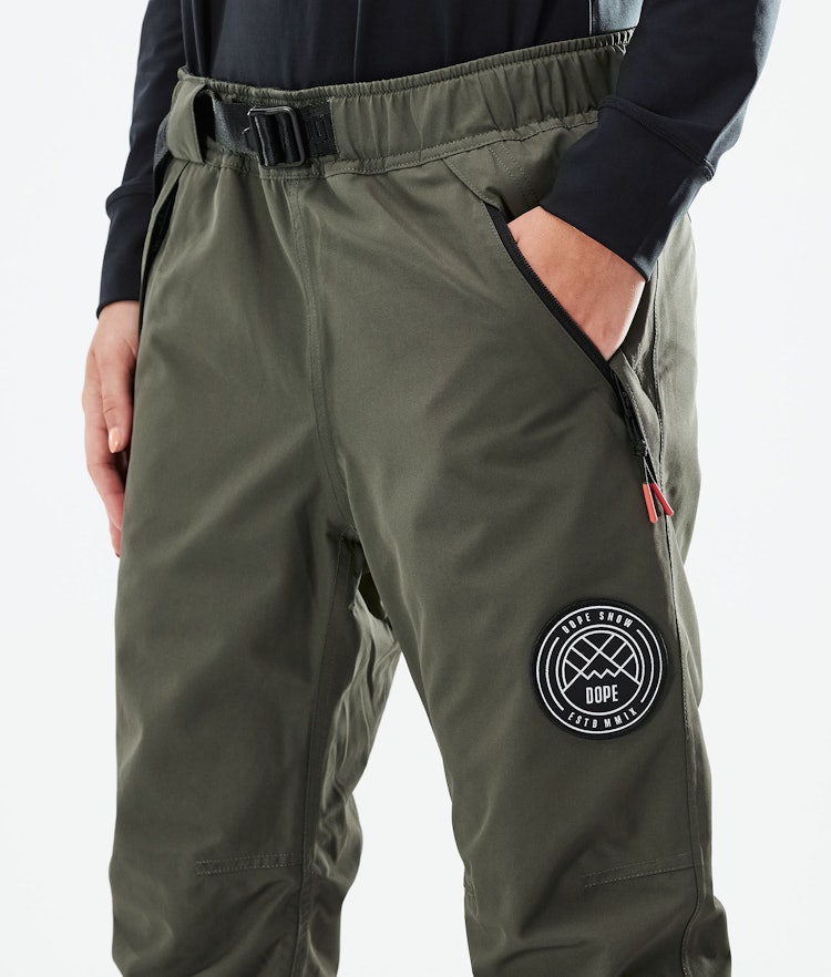 Blizzard W 2021 Snowboard Pants Women Olive Green, Image 4 of 4