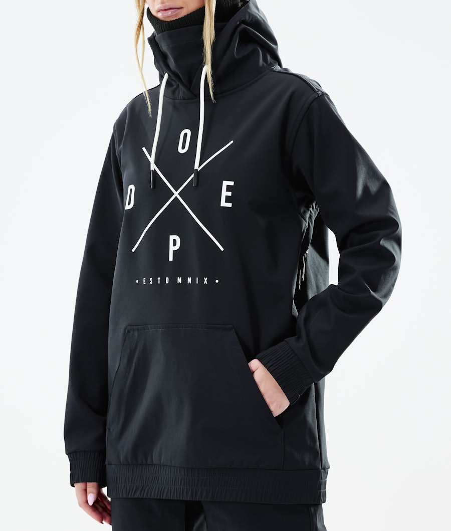 Dope Yeti W Women's Snowboard Jacket 2X-Up Black