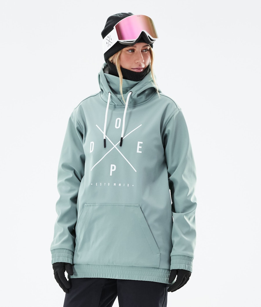 Yeti W Ski Jacket Women 2X-Up Faded Green
