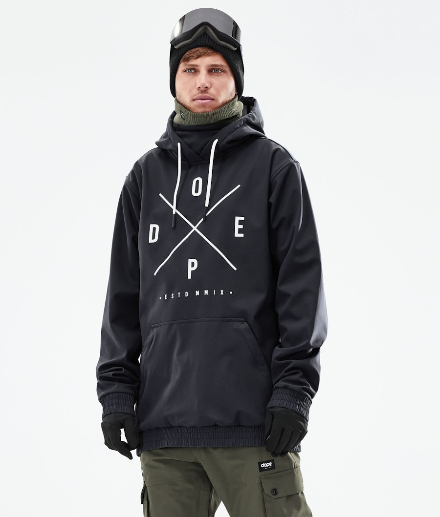 Dope Yeti Ski Jacket 2X-Up Black