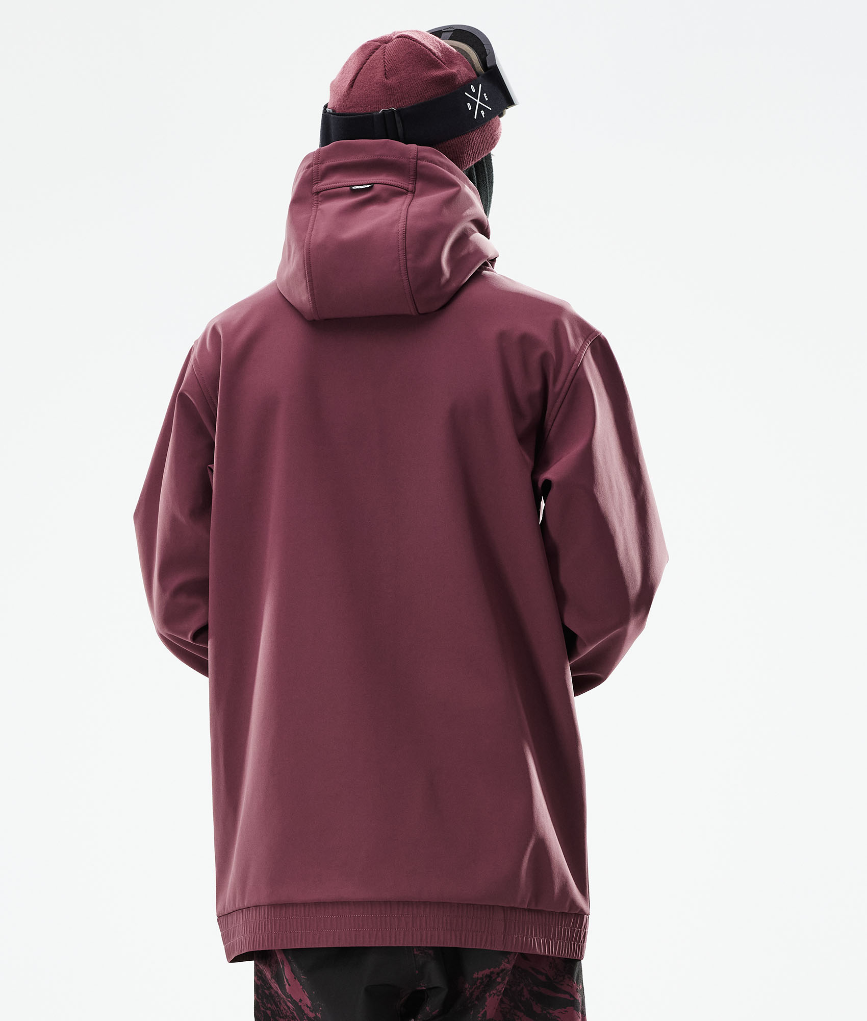 dope yeti snowboard jacket burgundy