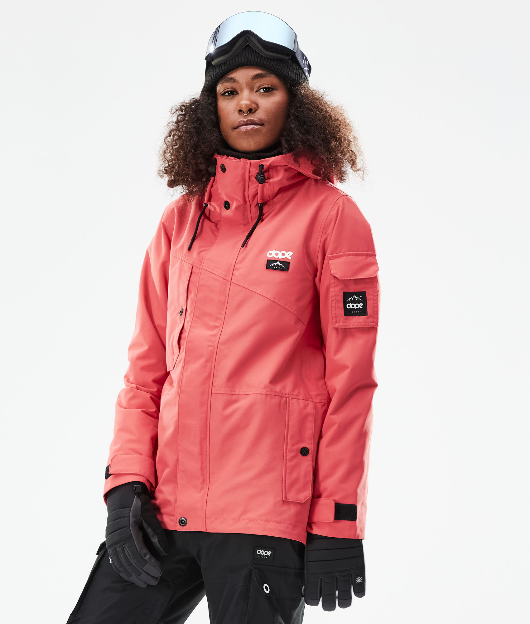 Dope Adept W 2021 Women's Ski Jacket Coral