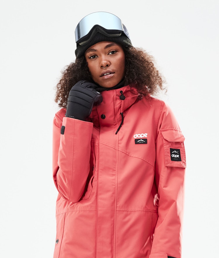 Adept W 2021 Snowboard Jacket Women Coral, Image 3 of 11