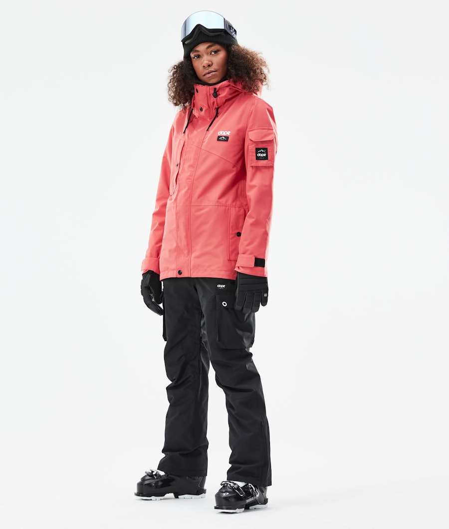 Dope Adept W 2021 Women's Ski Jacket Coral | Dopesnow.com