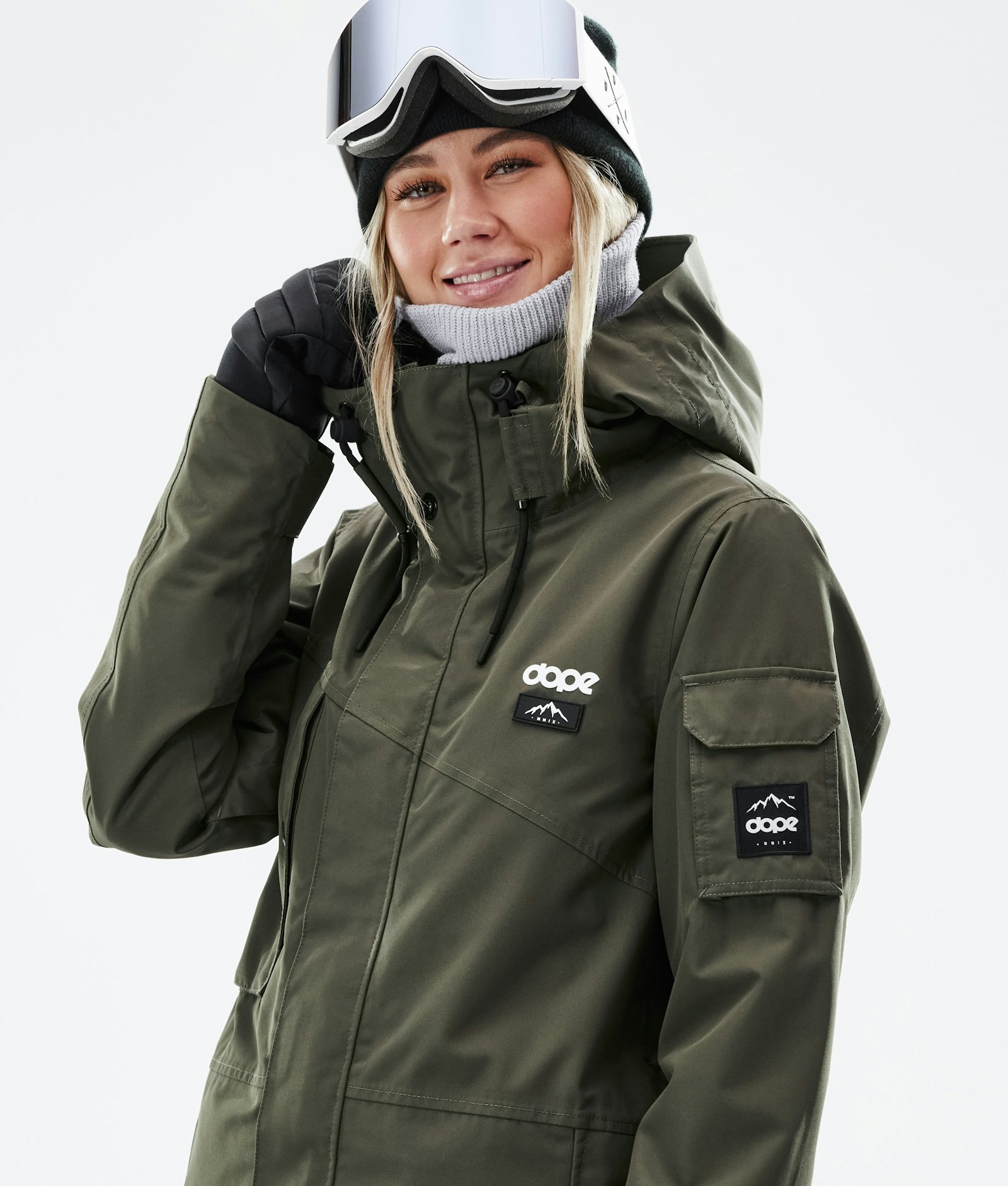 Adept W 2021 Ski Jacket Women Olive Green