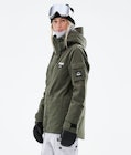 Dope Adept W 2021 Chaqueta Snowboard Mujer Olive Green