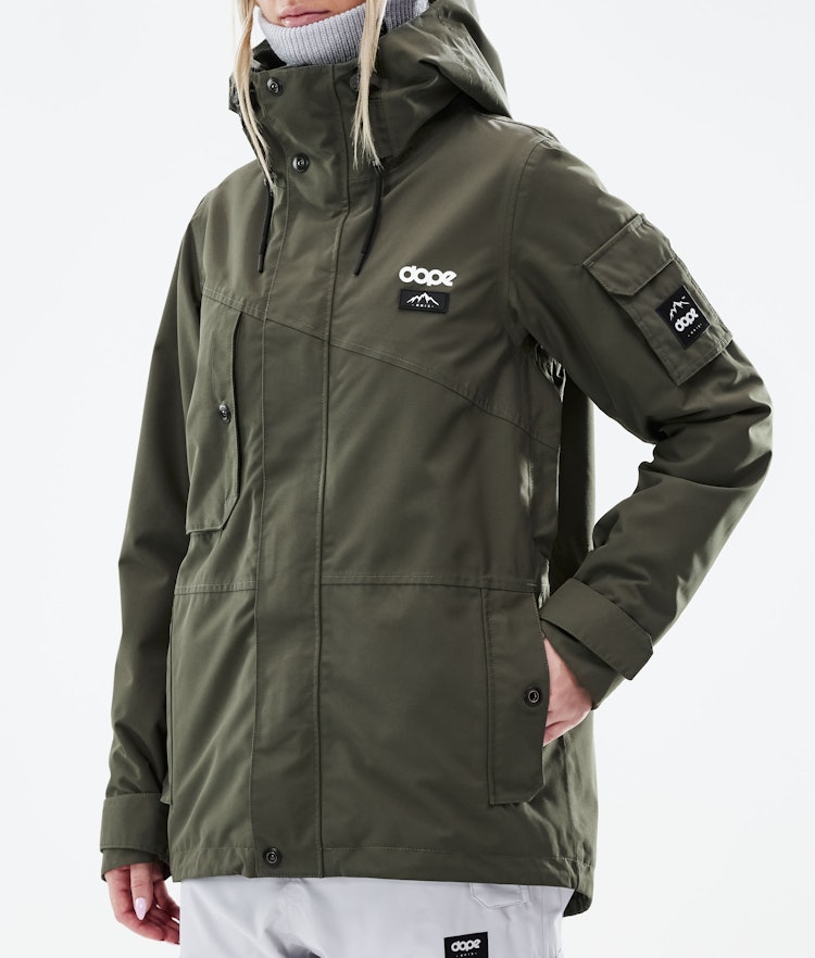 Dope Adept W 2021 Chaqueta Esquí Mujer Olive Green