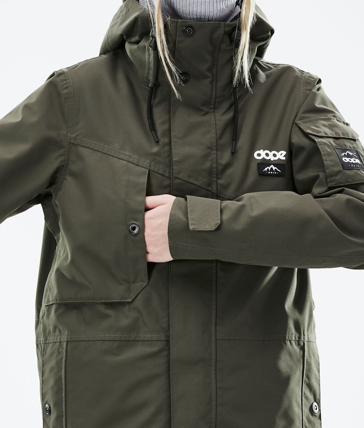 Dope Adept W 2021 Giacca Sci Donna Olive Green