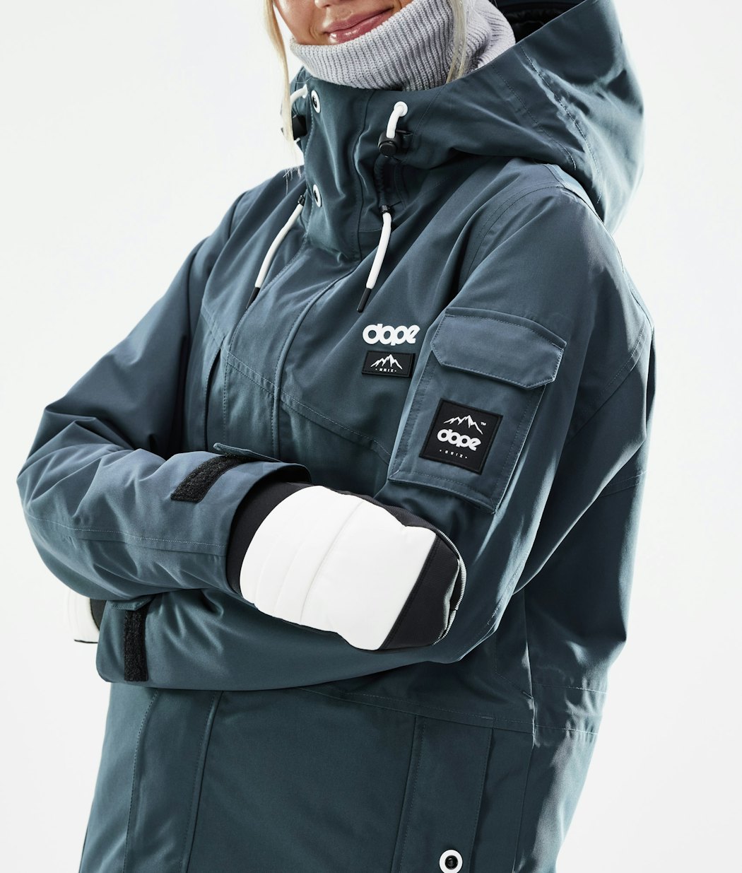 Dope Adept W Women's Snowboard Jacket Metal Blue