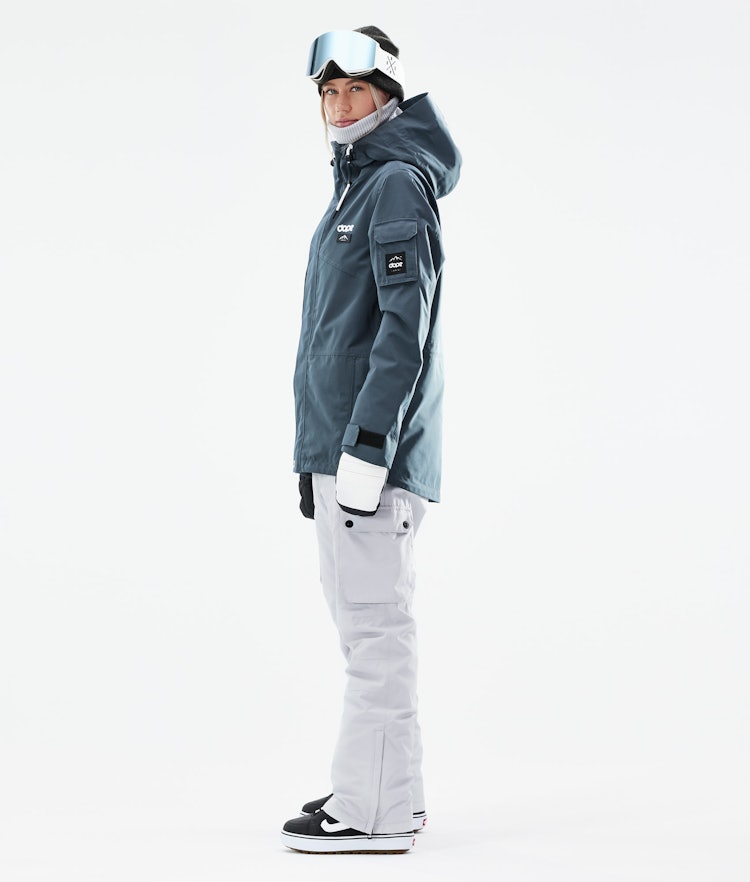 Adept W 2021 Snowboard Jacket Women Metal Blue, Image 5 of 11
