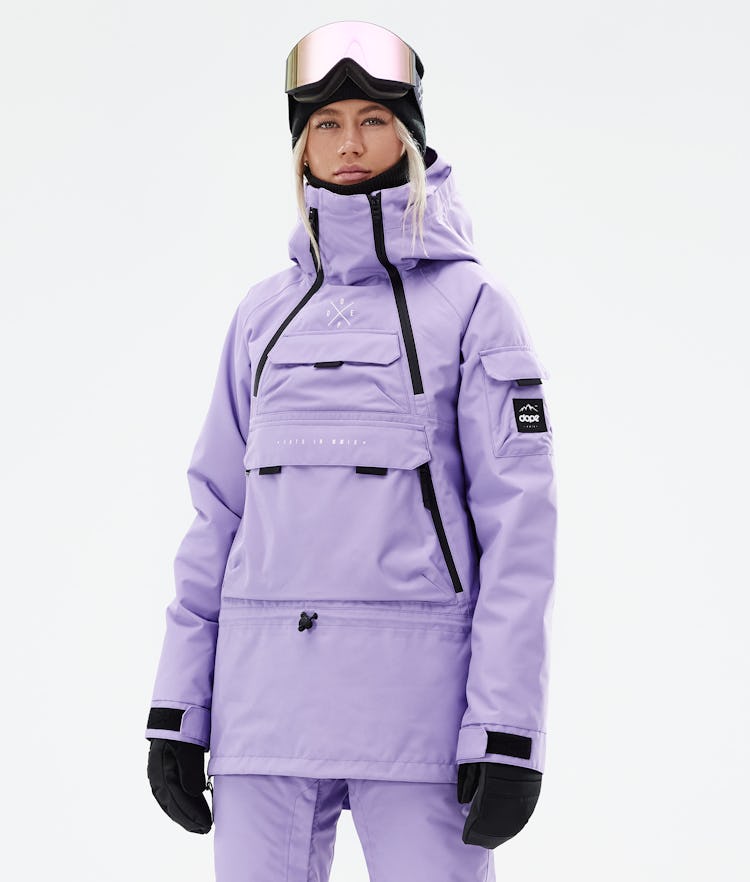Dope Akin W 2021 Skijacke Faded Violett Damen Violet 