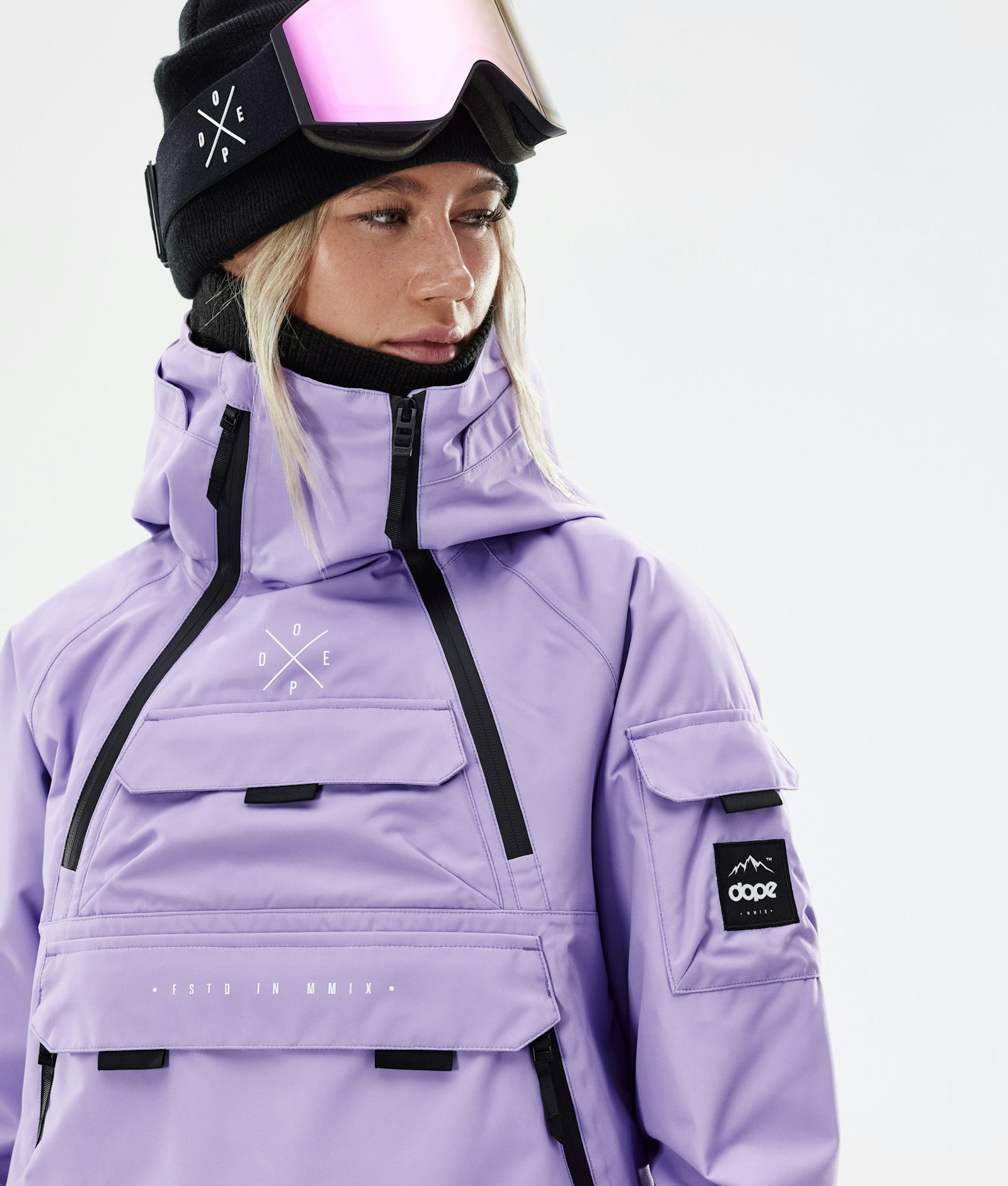 Dope Akin W 2021 Skijacke Damen Faded Violet